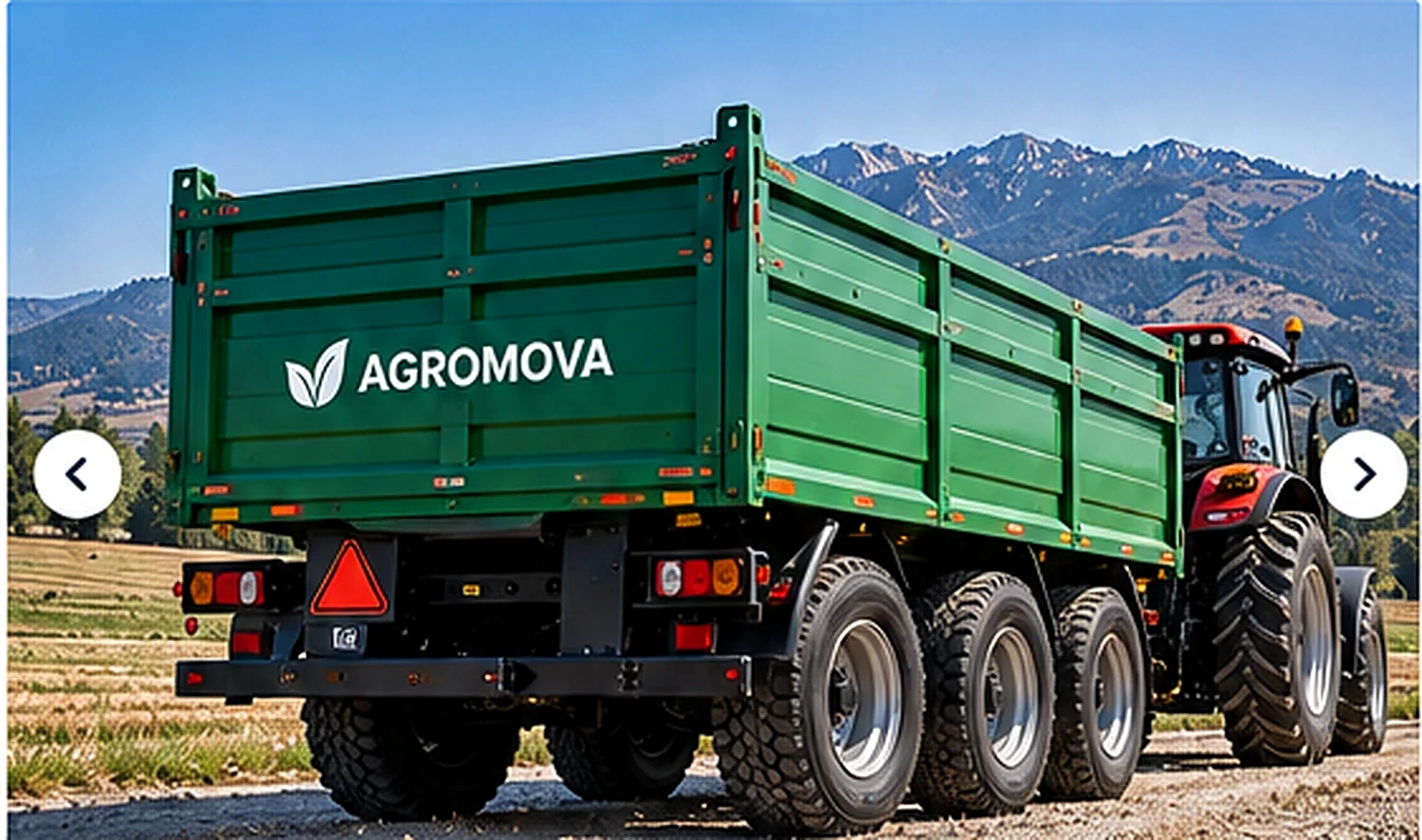 Representative heavy-duty tractor trailer